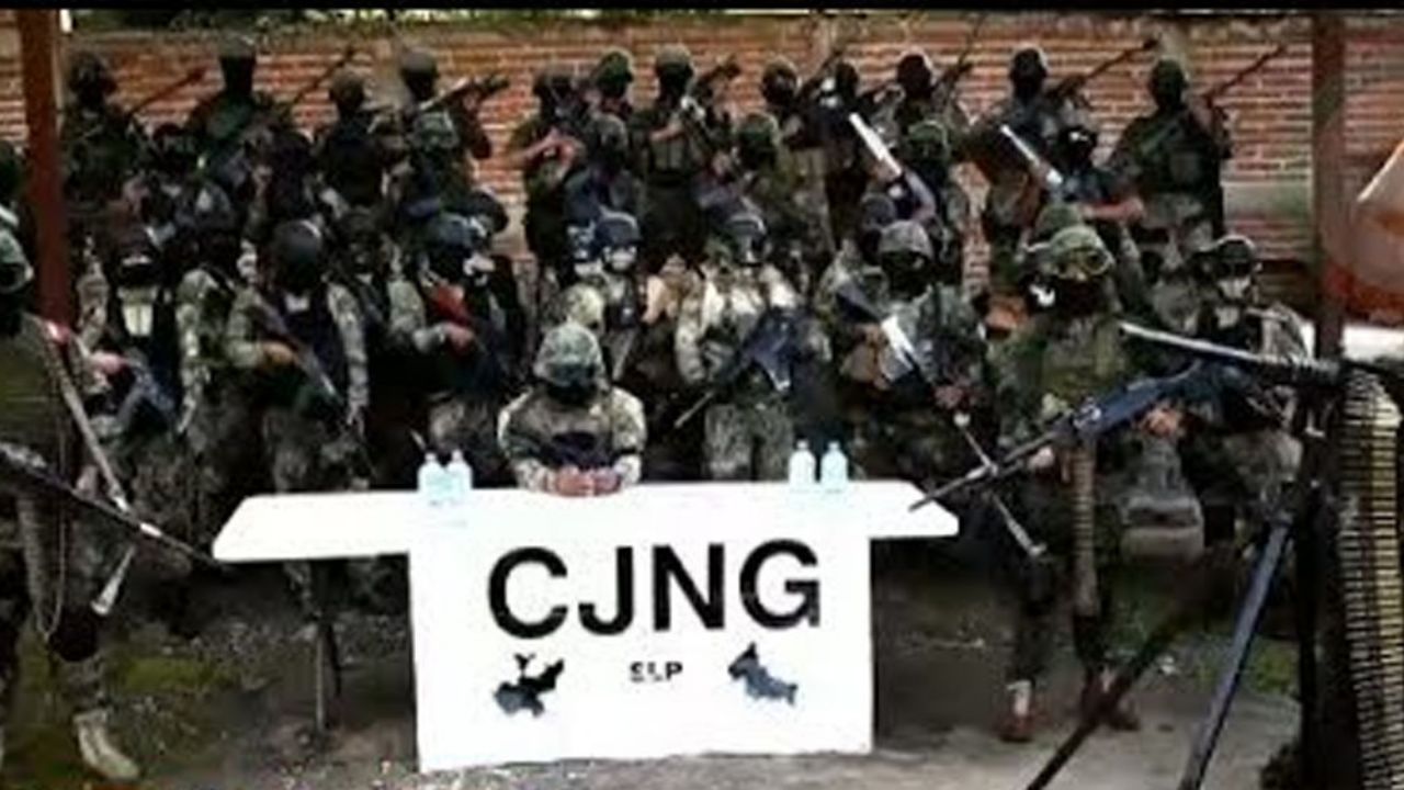 (VIDEO) “Listos pa’ la guerra”: CJNG llega a SLP y amenaza con “limpia”