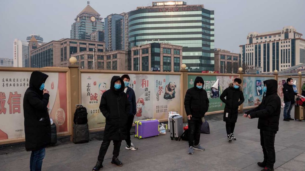 El espectáculo de luces con el que Wuhan busca animar a sus habitantes