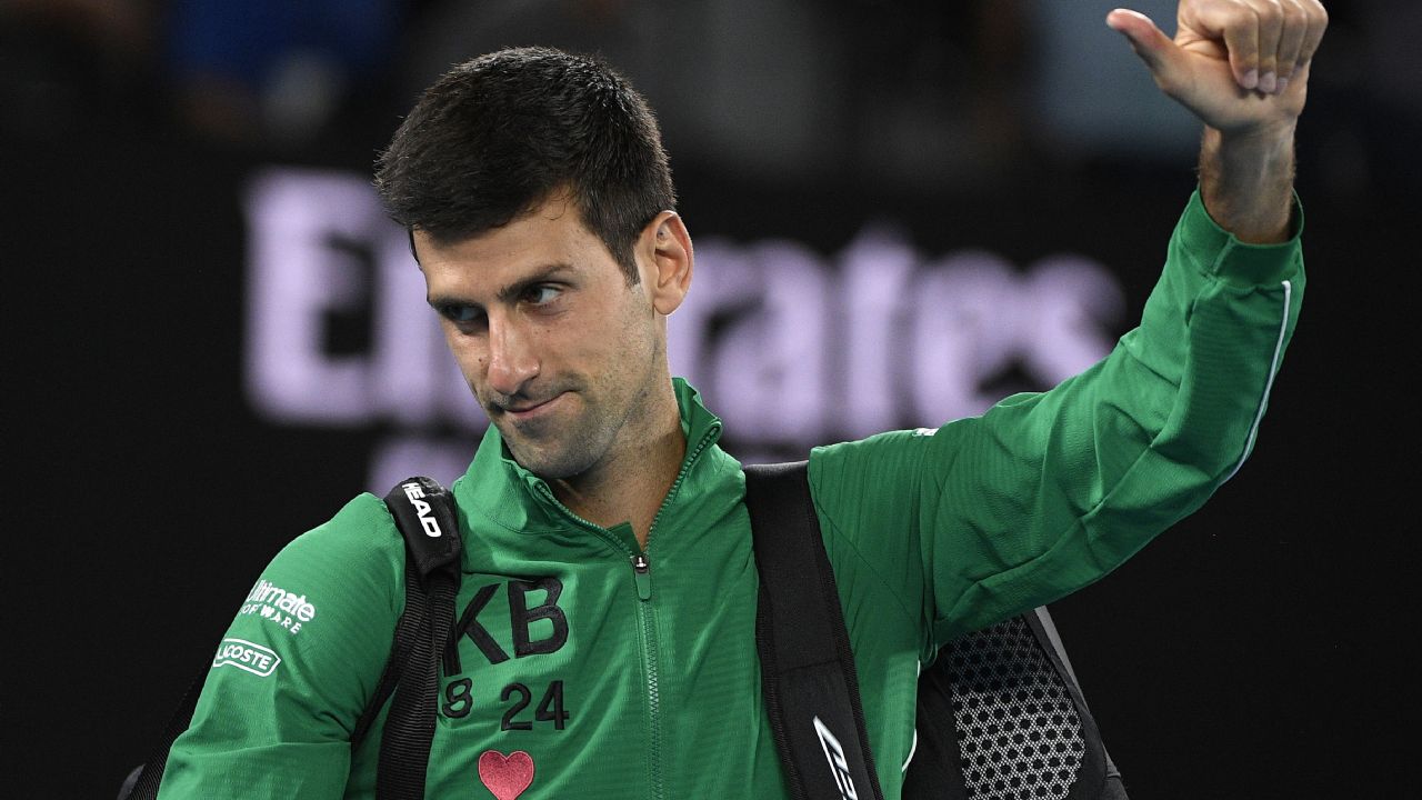 Novak Djokovic volvería a la cima si llega a conquistar el Australian Open
