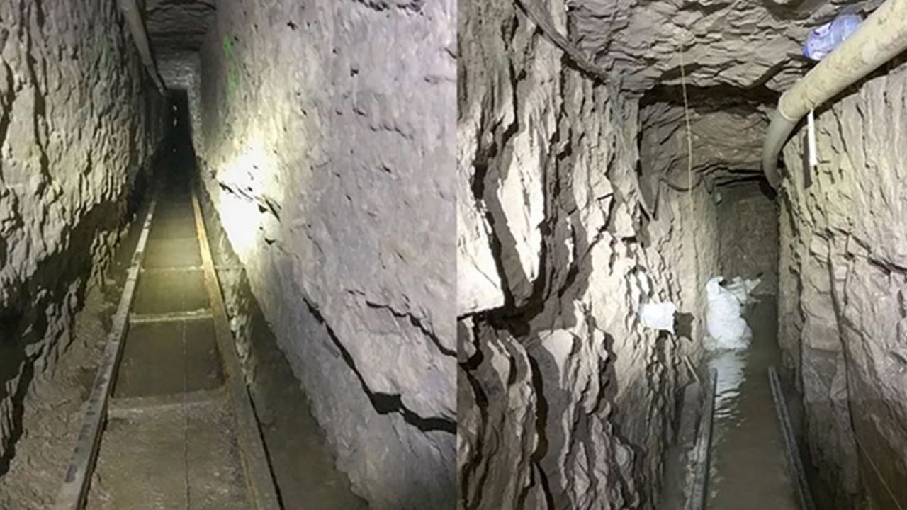 EU descubre el narcotúnel más largo encontrado en la frontera con México