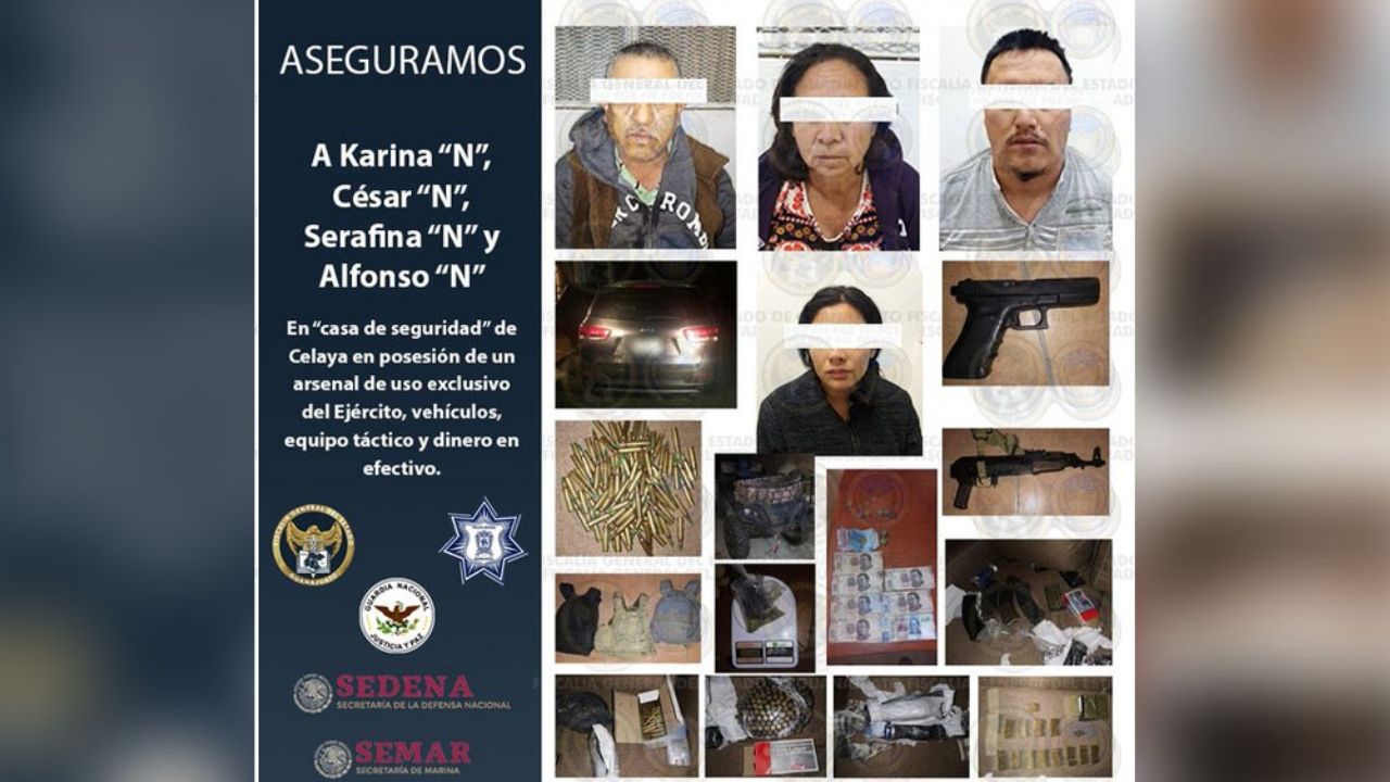 Detienen a la esposa de ‘El Marro’, líder del Cártel Santa Rosa de Lima