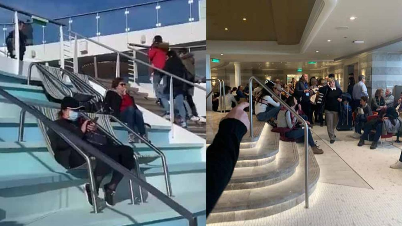 Bloquean crucero con 7 mil pasajeros por posible caso de coronavirus