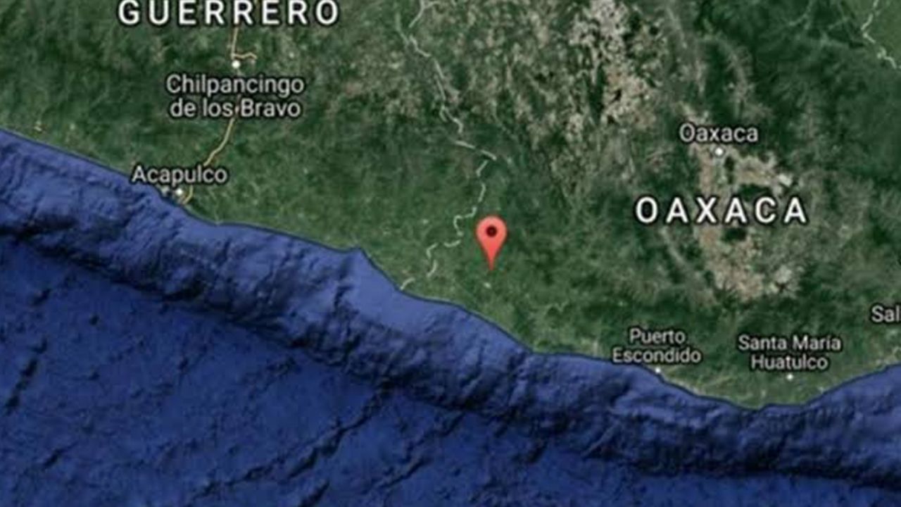 Sismo de magnitud 4.2 sacude a los estados de Guerrero y Oaxaca