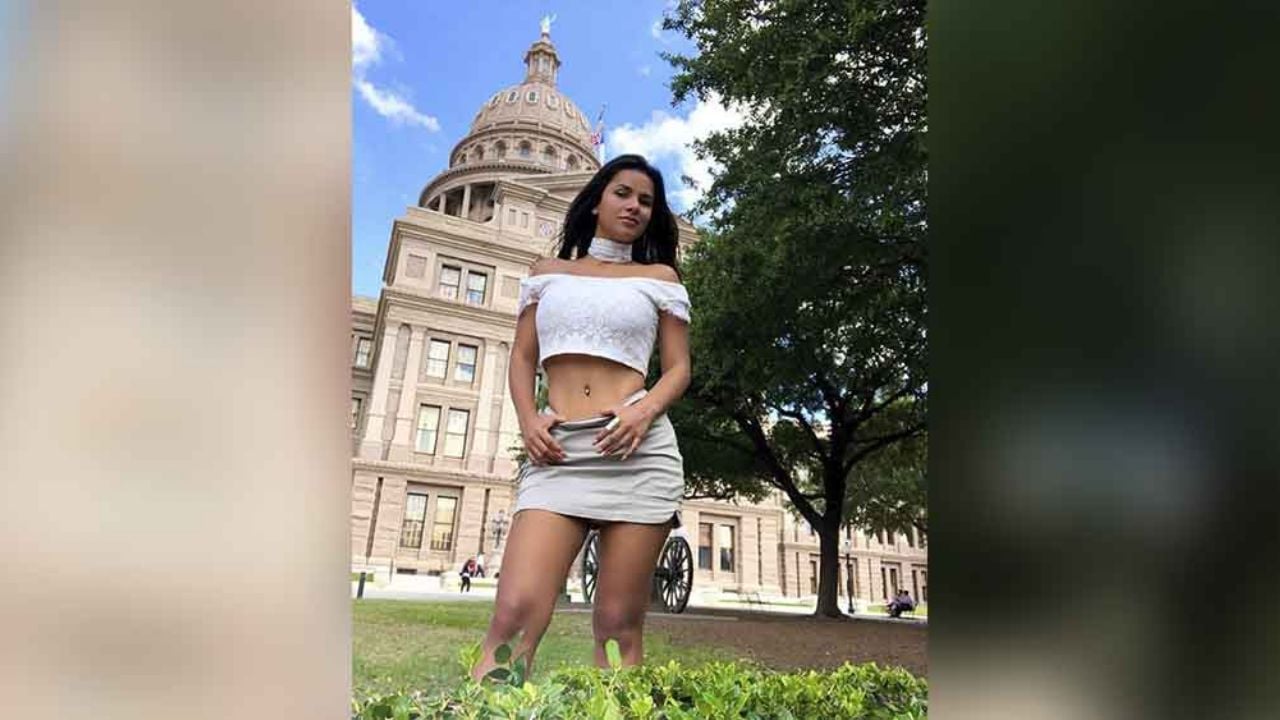 ¡Dios! Ania Gadea no deja nada a la imaginación en bikini transparente
