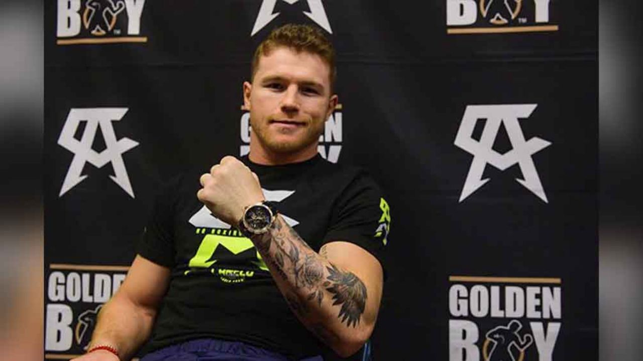 ‘Canelo’ Álvarez luce el tatuaje de su hija María Fernanda y le llueven críticas