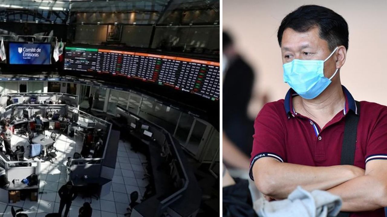 BMV baja por cuarta vez a causa de la propagación del coroavirus en el mundo