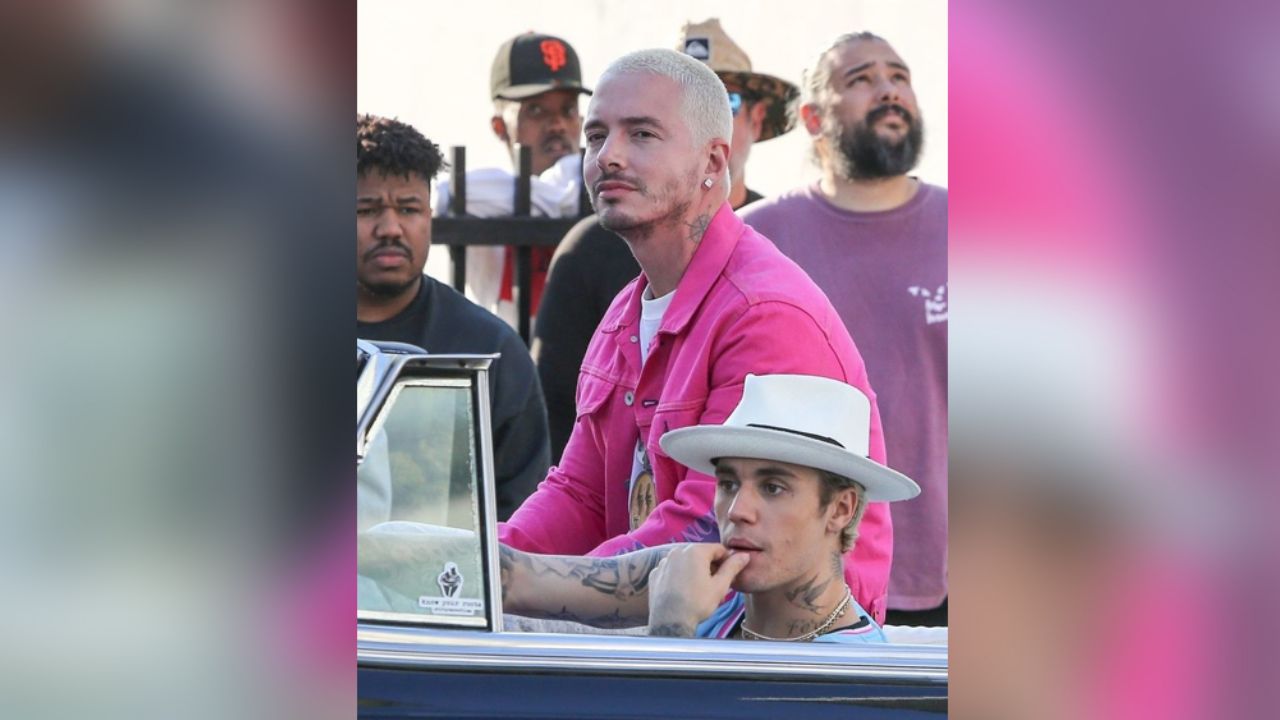 Filtran imágenes de J Balvin y Justin Bieber en video musical de ‘La Bomba’
