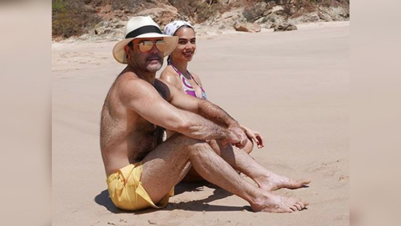 Eduardo Capetillo presume el cuerpazo de Biby Gaytán: “Me gusta esa chaparra”