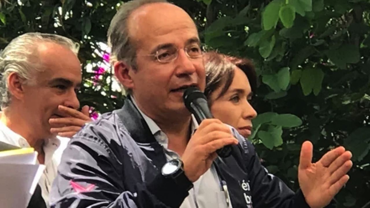 “Es un complot”: Calderón bromea con la llegada del coronavirus en México