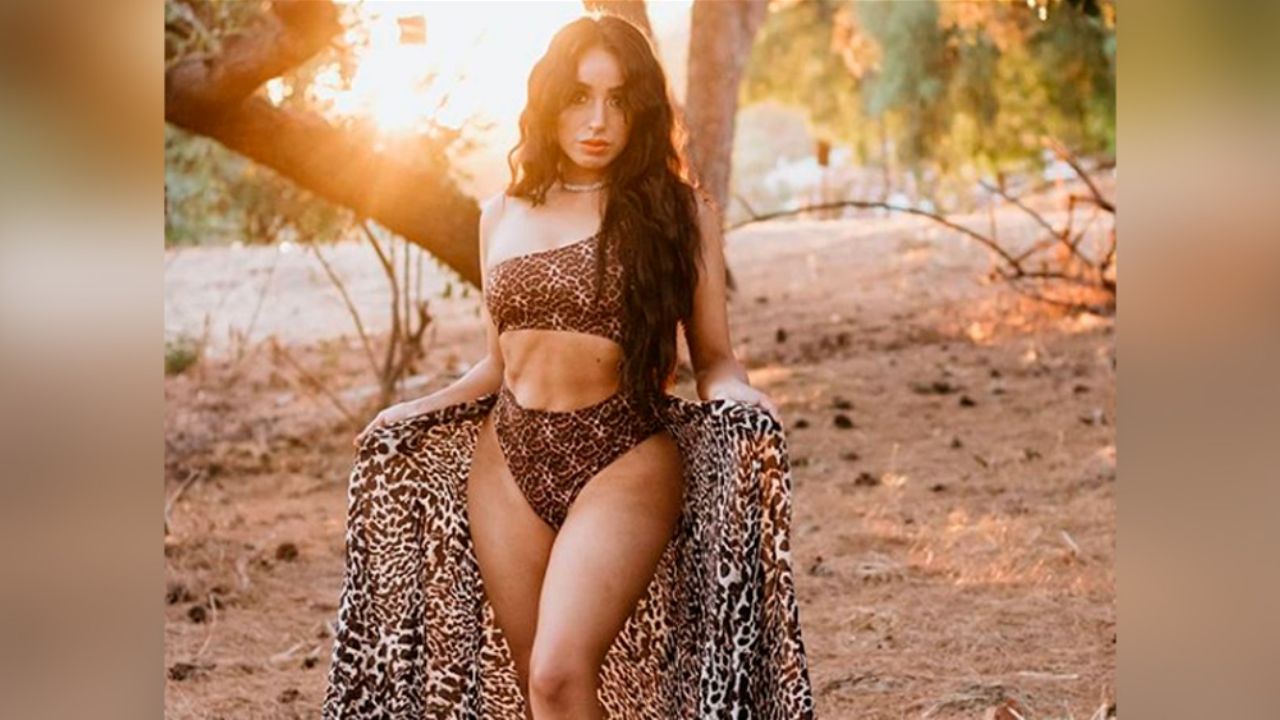 ¡Suegro! Hija mayor de Lupillo Rivera luce colosal trasero en sexy vestido rojo