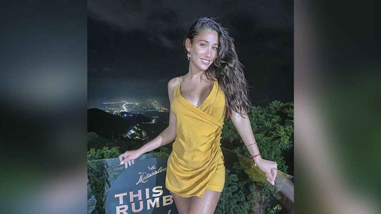 Keyla Caputo calienta el invierno de Francia en ajustada prenda