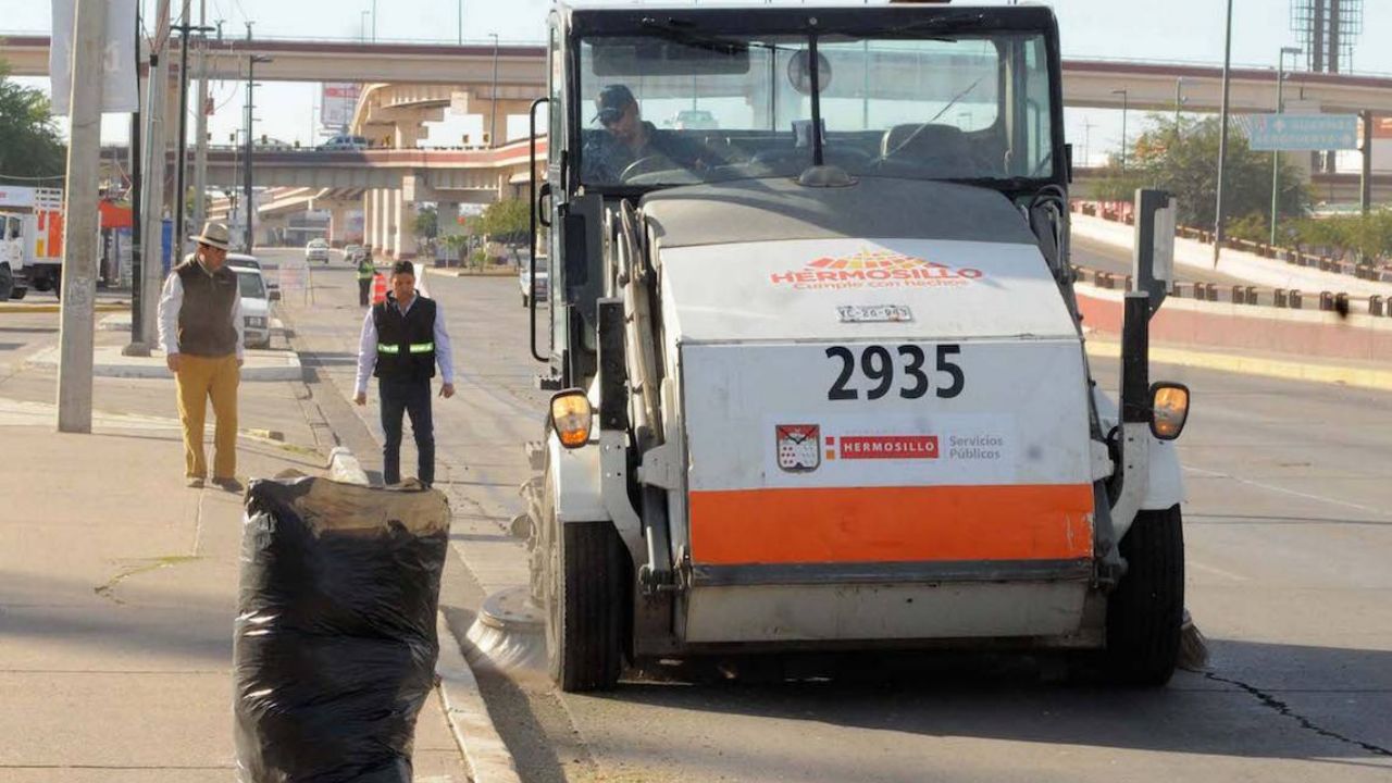 Se van a adquirir nuevas barredoras para Hermosillo
