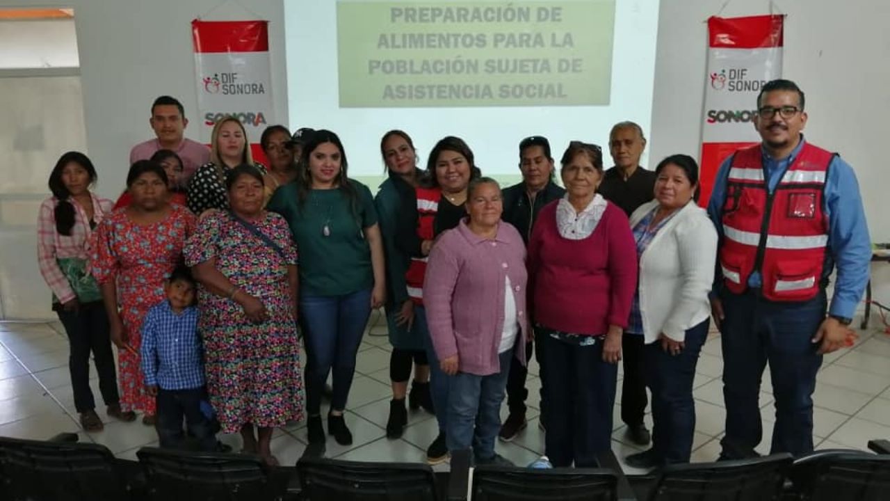 DIF Sonora capacita a comités de comedores comunitarios en Álamos