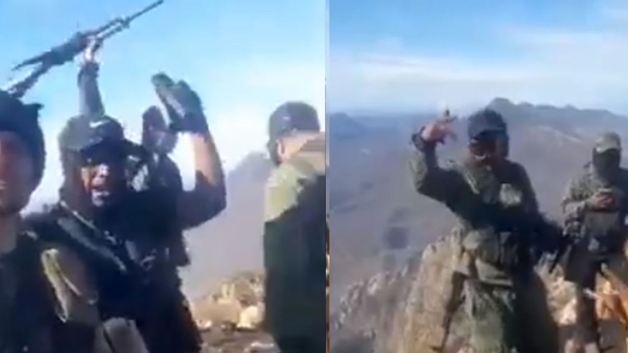 (VIDEO) “Venimos con los hue… bien puestos”: CJNG llega a La Laja