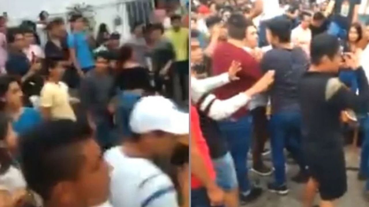 VIDEO: Alumnos de la UAEM se agarran a golpes en bar de Cuernavaca