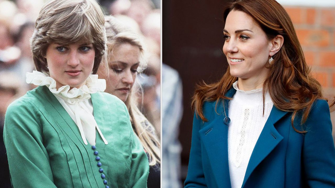 ¡Tienes que verlo! Kate marca tendencia con tierno tributo a la Princesa Diana