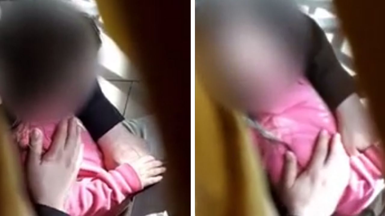 Supuesto depravado sexual es captado mientras tocaba a una niña en Sonora