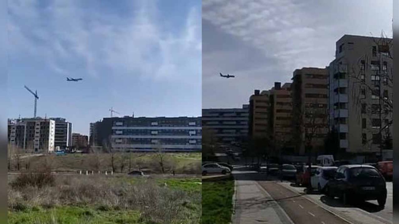 Avión con 130 pasajeros hace aterrizaje de emergencia en Madrid; perdió rueda