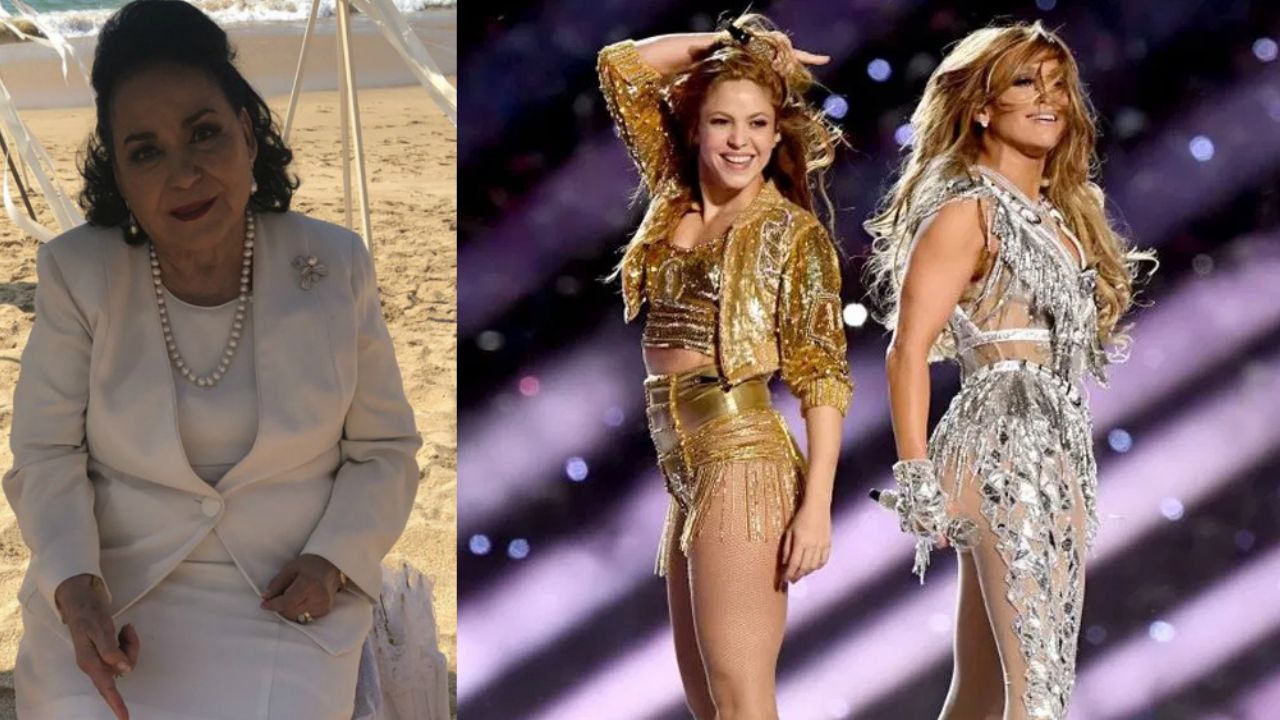 Así reaccionó Carmen Salinas al ver show de JLo y Shakira en el Super Bowl