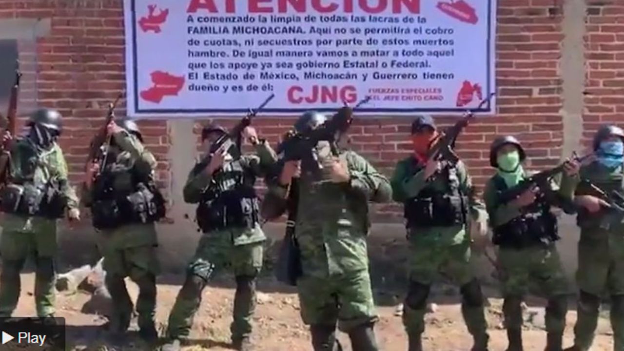 “Ha iniciado la limpia de todas las pu… lacras”: CJNG llega al Estado de México