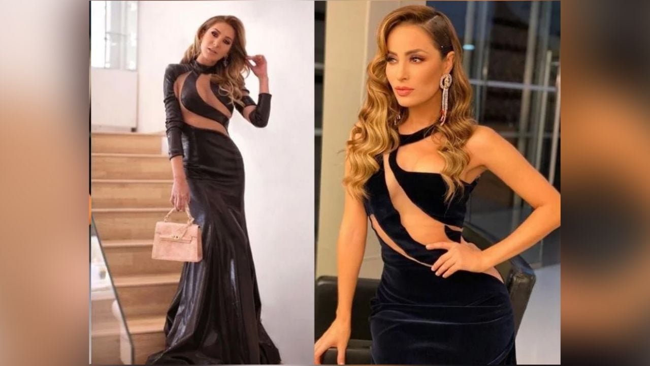 Cynthia Rodríguez es acusada de copiar la vestimenta de Geraldine Bazán