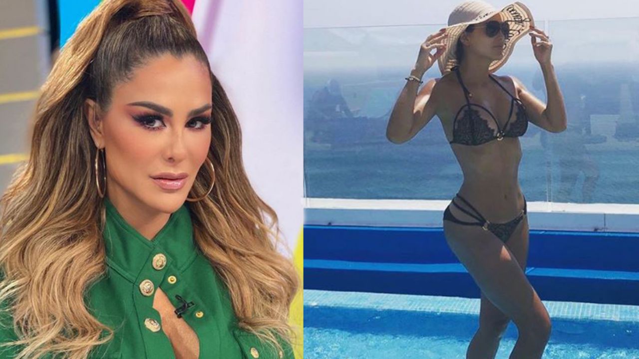 ¡Sin filtro! Ninel Conde enseña el ‘bombón asesino’ en diminuto bikini