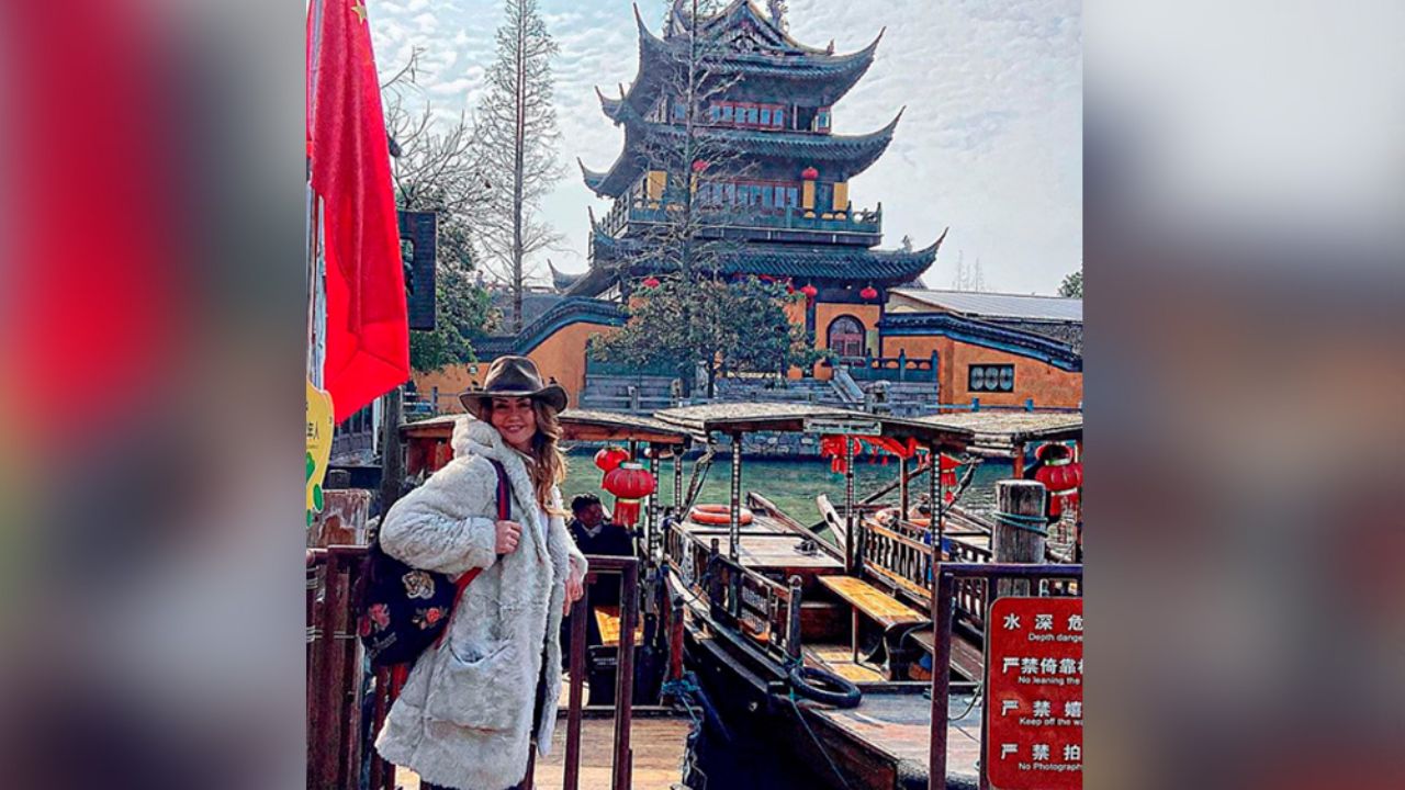 ¿Tiene coronavirus? Andrea Legarreta rompe el silencio tras viajar a China