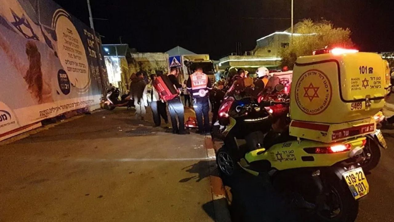 “Ataque terrorista” en Jerusalén: Al menos 14 heridos por atropello múltiple
