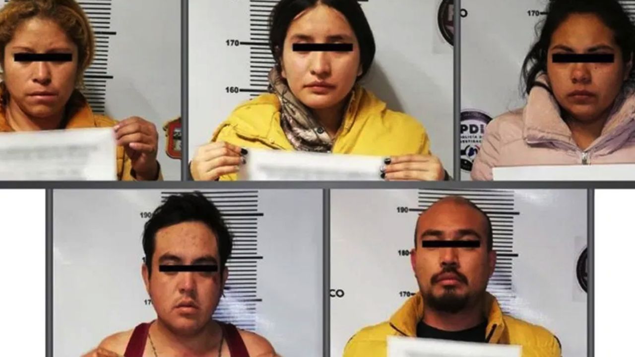 Secuestradores cae en el Edomex; hay dos hombres y tres mujeres