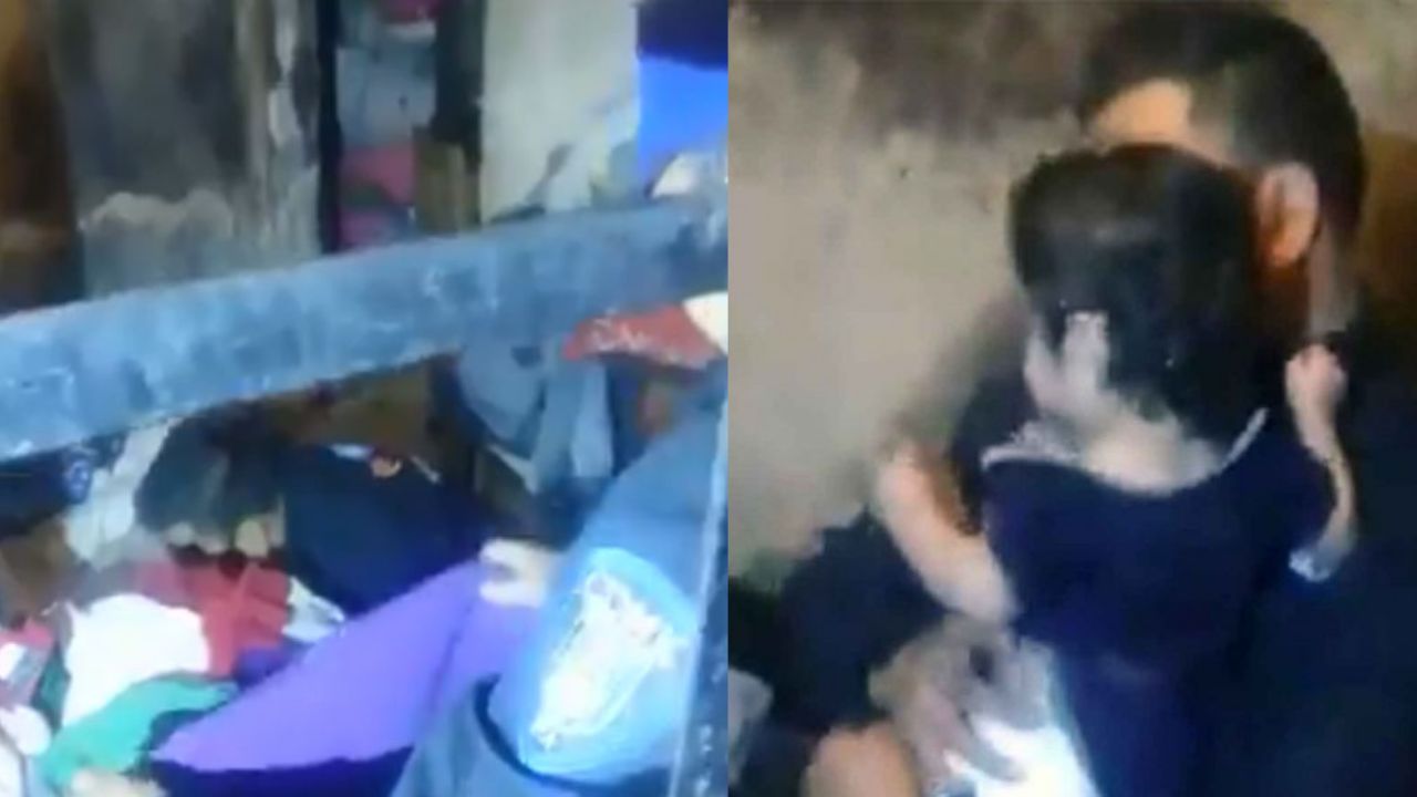 VIDEO: Entre basura, rescatan a 3 hermanitos abandonados en CDMX