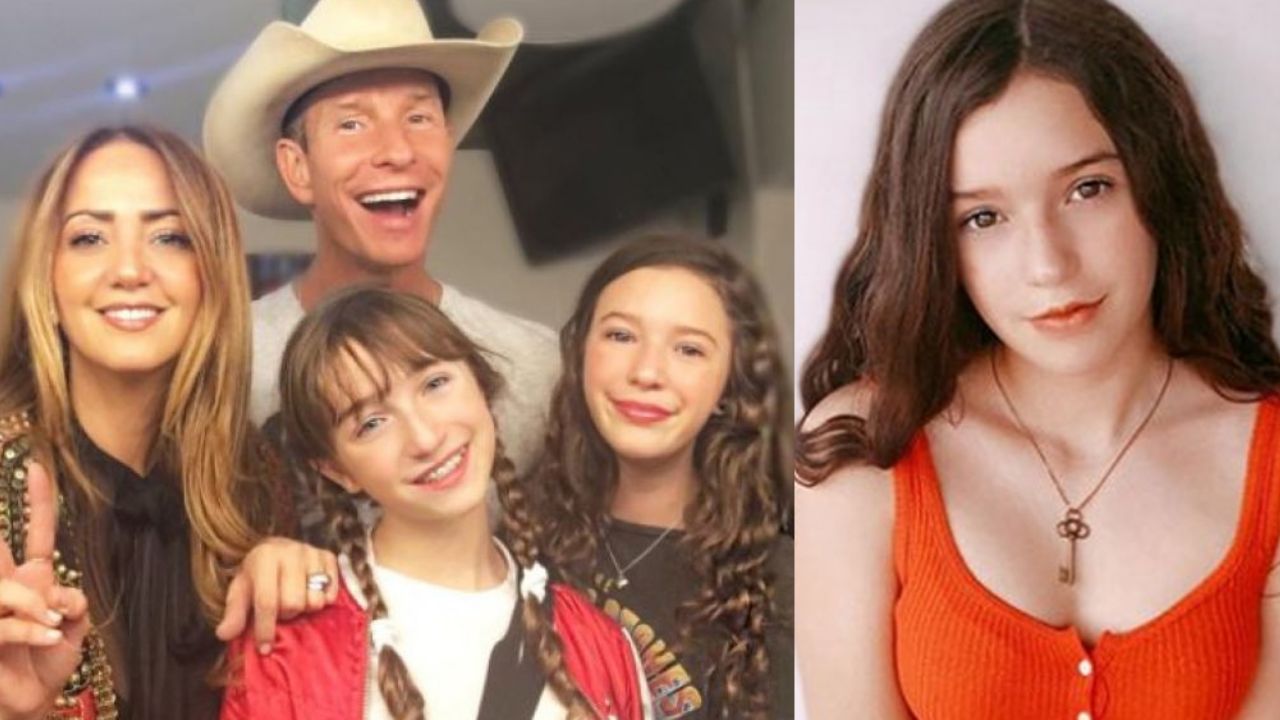 Mía Rubín, hija de Andrea Legarreta, publica fotos inéditas para celebrar el Día del Padre