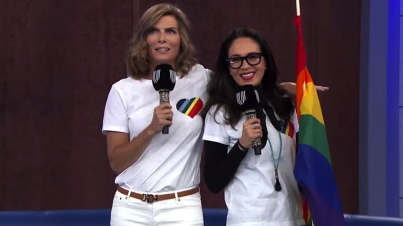 Montserrat Olvier revela su historia de amor con Yolanda Andrade: “Me besó”