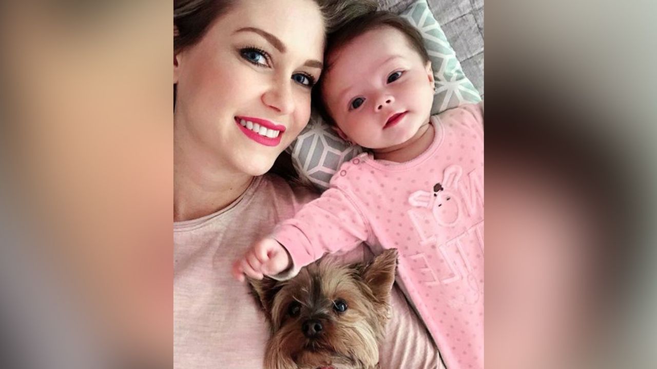 Ingrid Martz sufre aterrador accidente de auto junto a su bebé de 8 meses