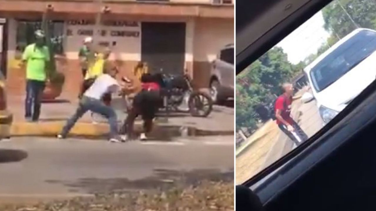 FUERTE VIDEO: Matan a cuchillazos a aficionado de equipo rival en plena calle