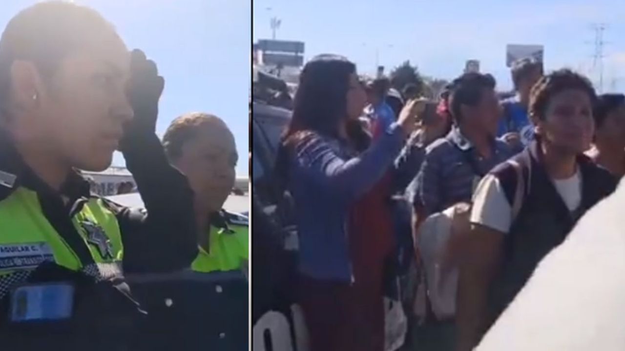 VIDEO: Mujer policía atropella a un anciano; hablaba por teléfono al volante