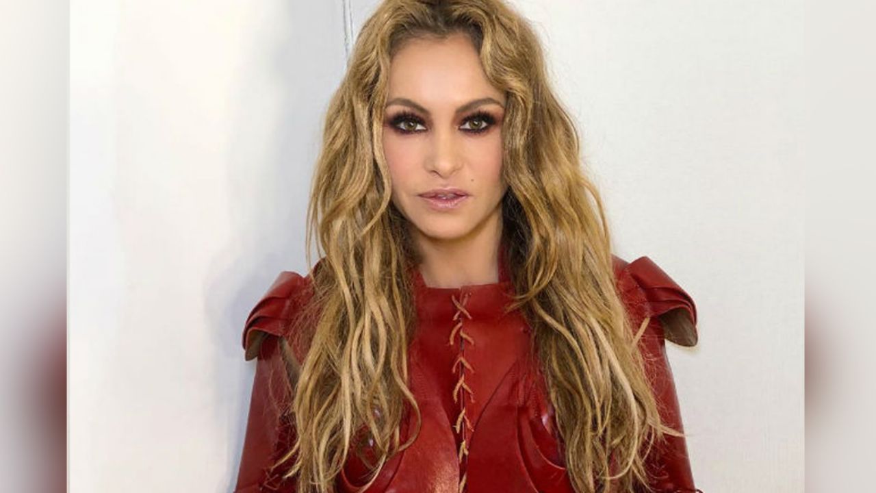 ¿Embarazada? Paulina Rubio es criticada por asistir a fiesta los Oscar