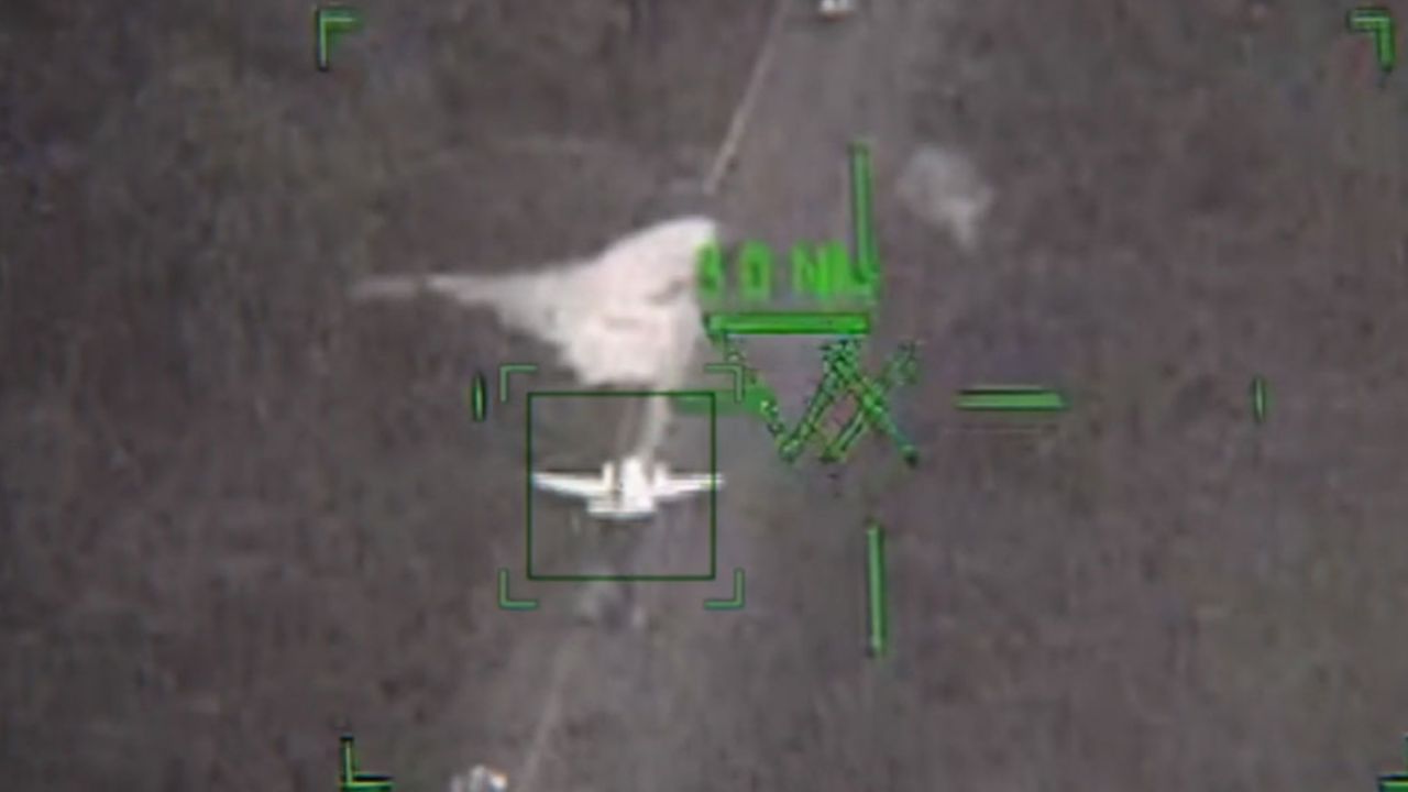 VIDEO: La narcoavioneta interceptada en Bacalar grabada desde el aire