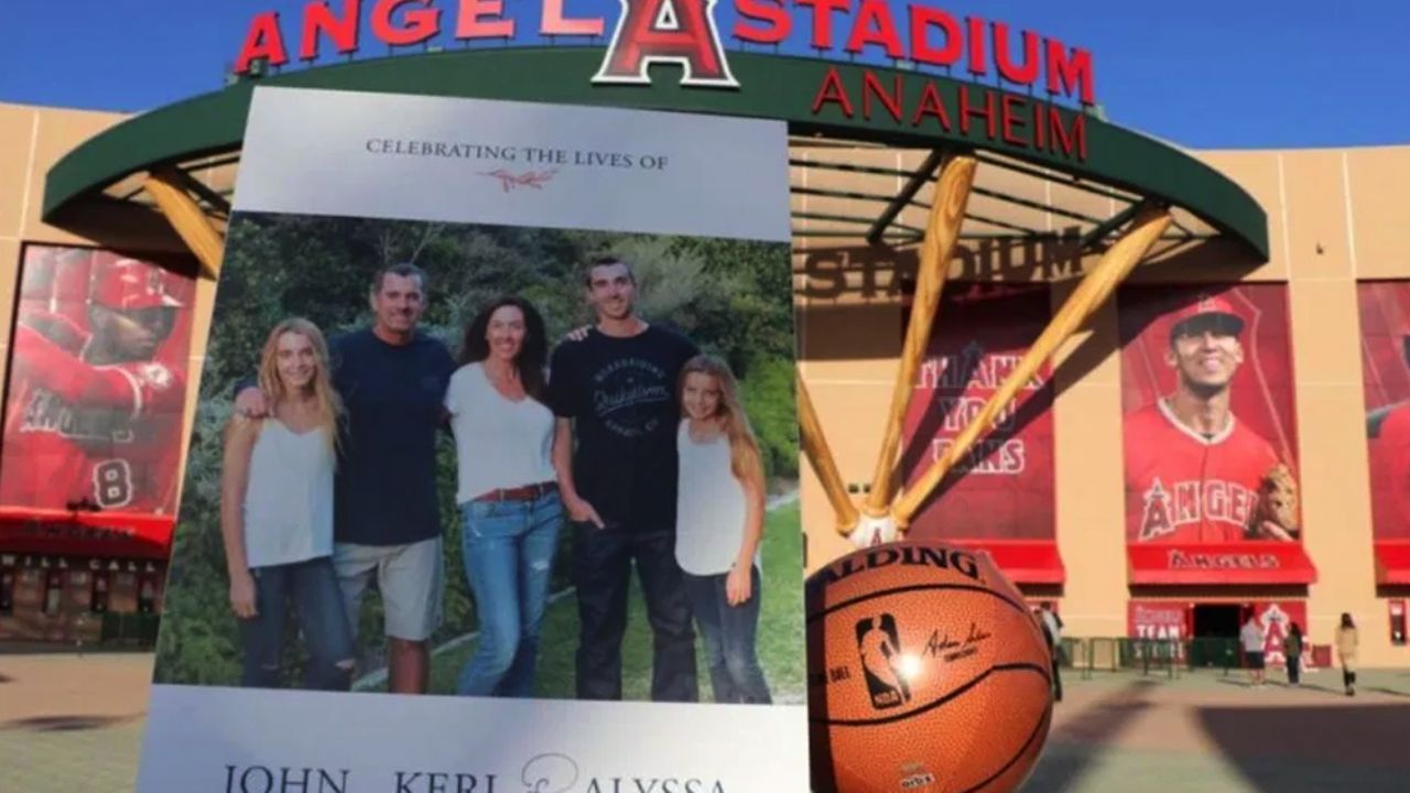 Realizan homenaje a la familia Altobelli, víctimas del accidente de Kobe Bryant