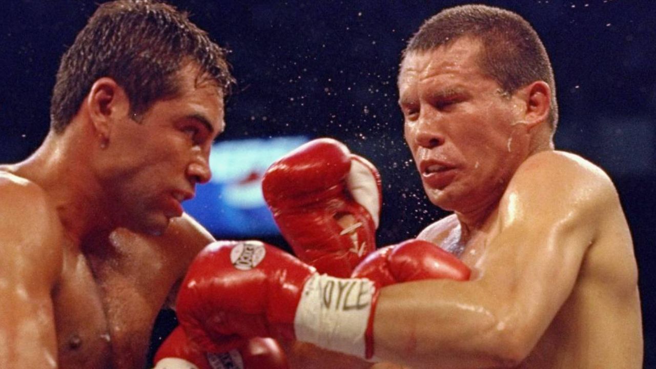 El reto de Chávez a De la Hoya: “Me pegó dos veces el ca.., pero ya estoy limpio”