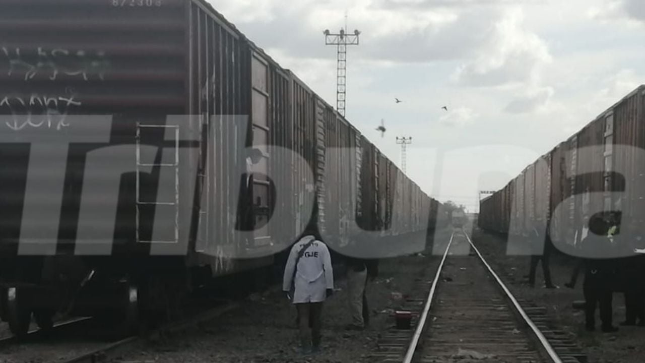 Autoridades encuentran cadáver envuelto en una cobija en vagón del tren