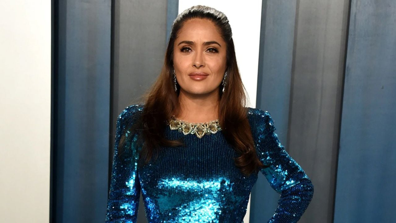 Accidentada noche: Salma Hayek termina en hospital tras los Oscar
