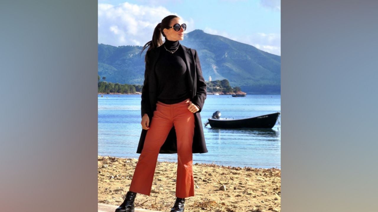 Con sensual pose, Paulina Mercado enseña sus exuberantes piernas