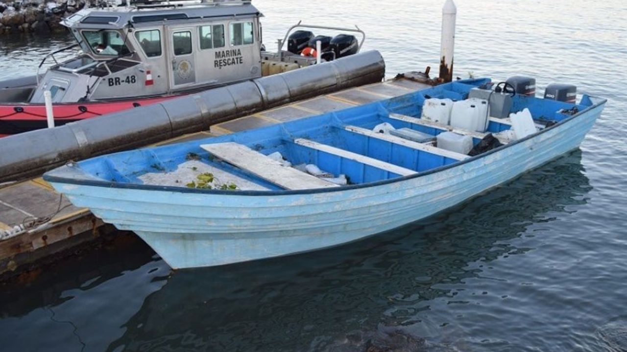 VIDEO: Interceptan narcolancha con droga y combustible en Sinaloa