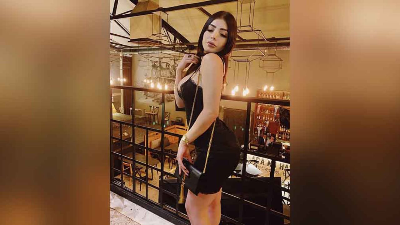 ¡Dios mío! En encarnado vestido, Tracy Sáenz luce sus peligrosas curvas