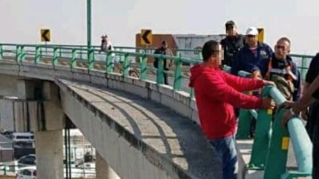 Feminicida confeso de Josseline intenta tirarse de puente en Edomex