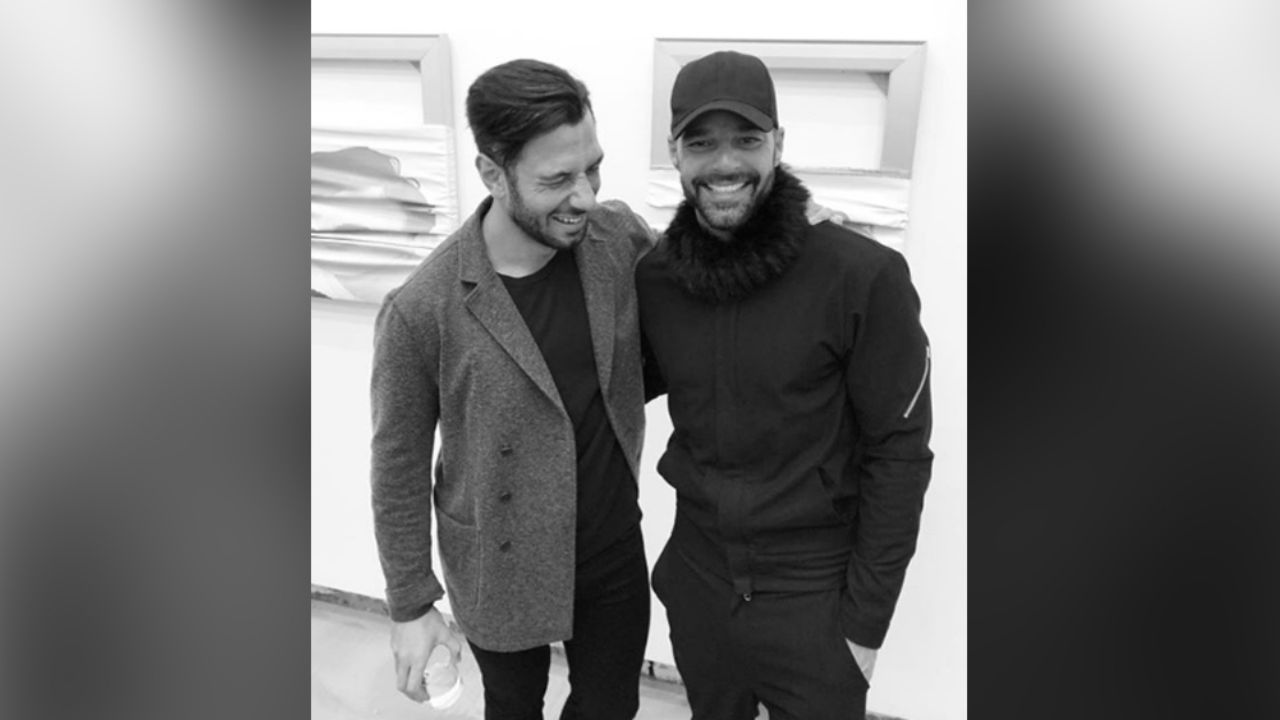 Ricky Martin endulza redes sociales con romántica foto junto a su pareja