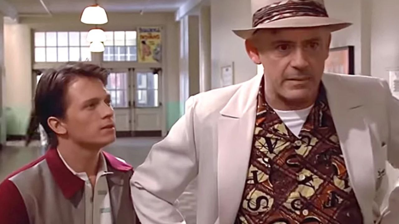 ¿Robert Downey Jr. y Tom Holland en ‘Volver al Futuro’? este video lo prueba