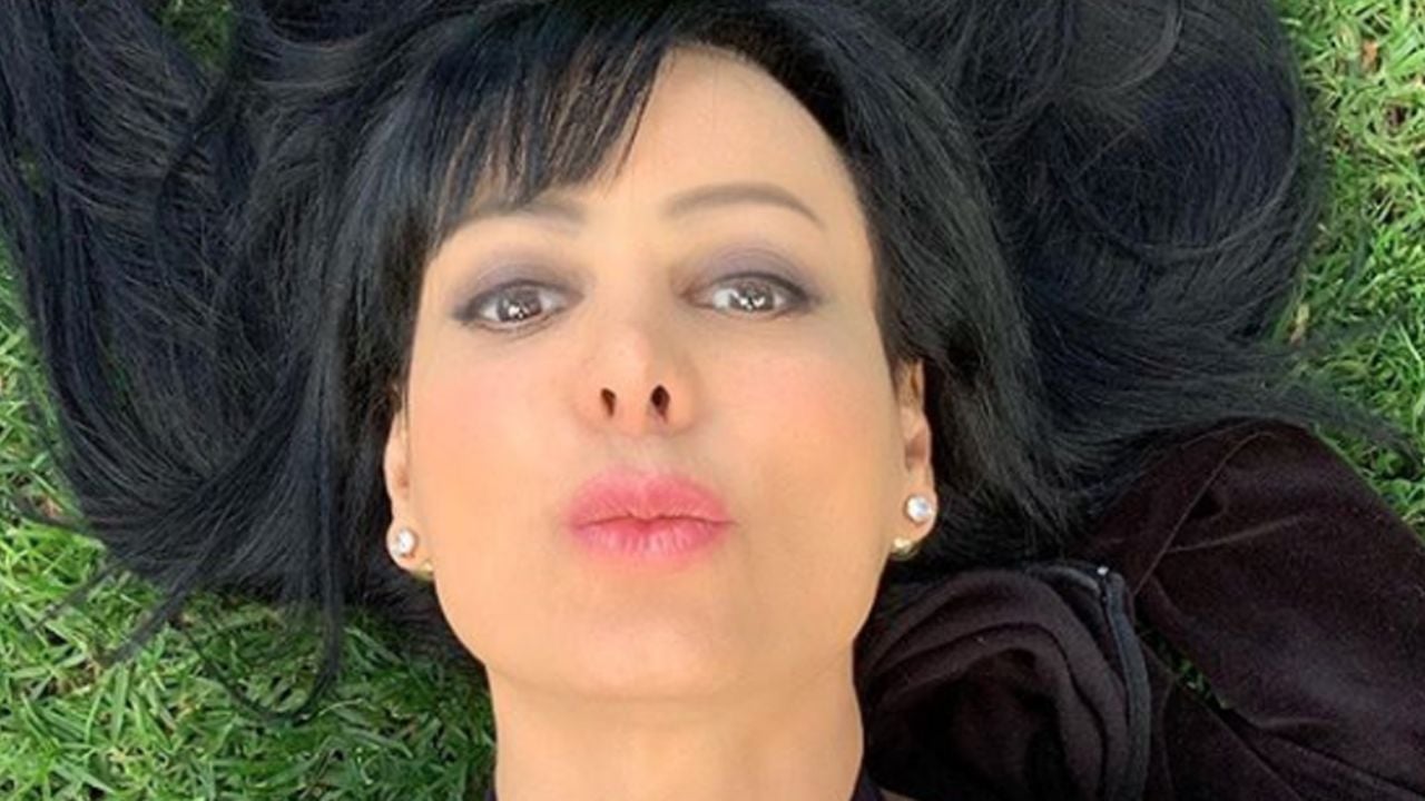 Maribel Guardia deja ver qué tan sensual es la pijama con la que duerme