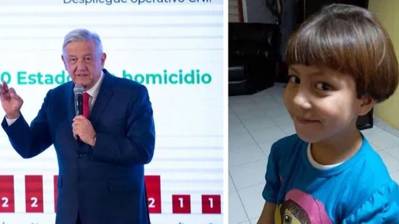 “La cárcel no es la solución”: AMLO sobre feminicidio de Fátima, de 7 años