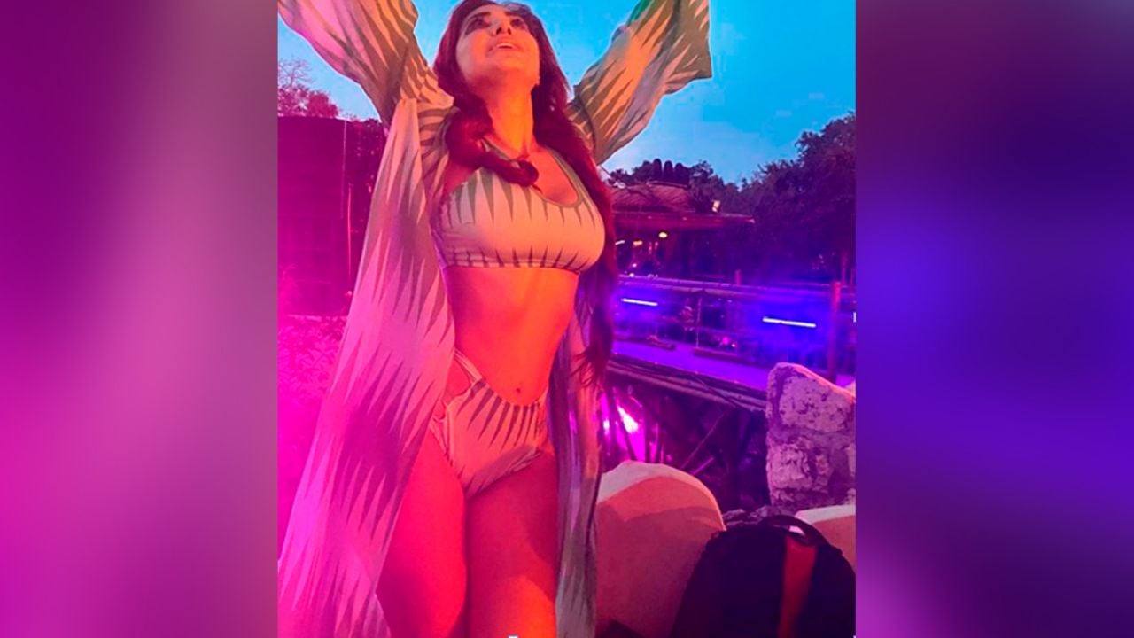 “Sabrosa”: Damaris Rojas muestra su trasero y sus senos en ropa interior